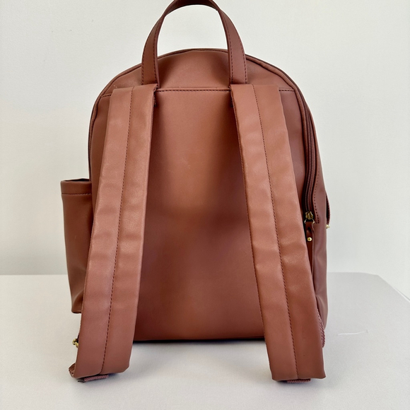 Skip Hop Greenwich Simply Chic Diaper Backpack Dusty Rose Pink - Picture 3 of 13